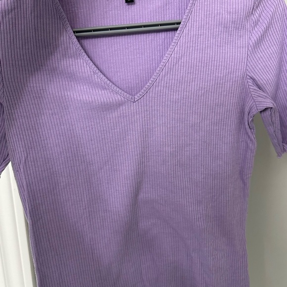 Purple basic tee - Picture 7 of 8